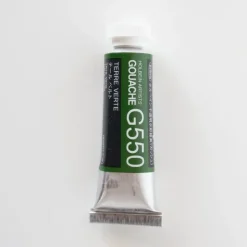 Pigment^Holbein Artists' Gouache G550 'Terre Verte' A - Little Painter Art | Exploring the Endless Possibilities of Art