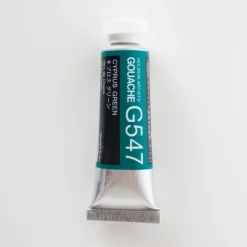 Pigment^Holbein Artists' Gouache G547 'Cyprus Green' A - Little Painter Art | Exploring the Endless Possibilities of Art