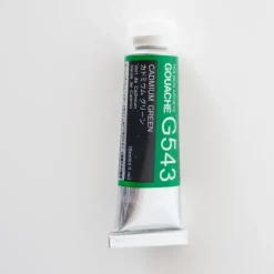 Pigment^Holbein Artists' Gouache G543 'Cadmium Green' D - Little Painter Art | Exploring the Endless Possibilities of Art