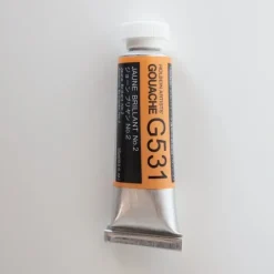 Pigment^Holbein Artists' Gouache G531 'Jaune Brilliant #2' C - Little Painter Art | Exploring the Endless Possibilities of Art