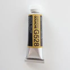 Pigment^Holbein Artists' Gouache G528 'Naples Yellow' C - Little Painter Art | Exploring the Endless Possibilities of Art