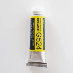 Pigment^Holbein Artists' Gouache G524 'Cadmium Yellow Lemon' D - Little Painter Art | Exploring the Endless Possibilities of Art