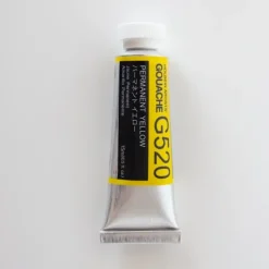Pigment^Holbein Artists' Gouache G520 'Permanent Yellow' A - Little Painter Art | Exploring the Endless Possibilities of Art