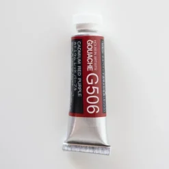 Pigment^Holbein Artists' Gouache G506 'Cadmium Red Purple' E - Little Painter Art | Exploring the Endless Possibilities of Art