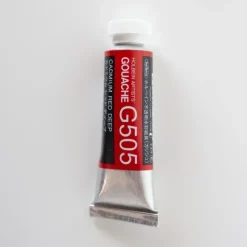Pigment^Holbein Artists' Gouache G505 'Cadmium Red Deep' E - Little Painter Art | Exploring the Endless Possibilities of Art