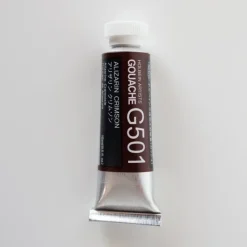 Pigment^Holbein Artists' Gouache G501 'Alizarin Crimson' C - Little Painter Art | Exploring the Endless Possibilities of Art