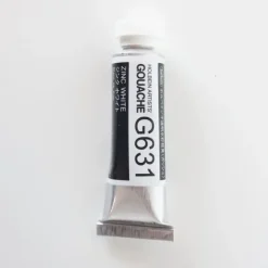 Pigment^Holbein Artists' Gouache G631 'Zinc White' A - Little Painter Art | Exploring the Endless Possibilities of Art