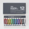 Pigment^Holbein Artists' Gouache set 12 5ml - Little Painter Art | Exploring the Endless Possibilities of Art