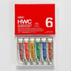 Pigment^Holbein Artists' Watercolor Set 6 5ml - Little Painter Art | Exploring the Endless Possibilities of Art