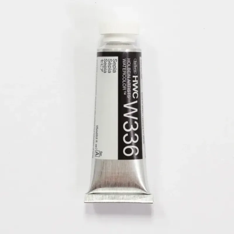 Pigment^Holbein Artists' Watercolor 15ml W336 Sepia A - Little Painter Art | Exploring the Endless Possibilities of Art