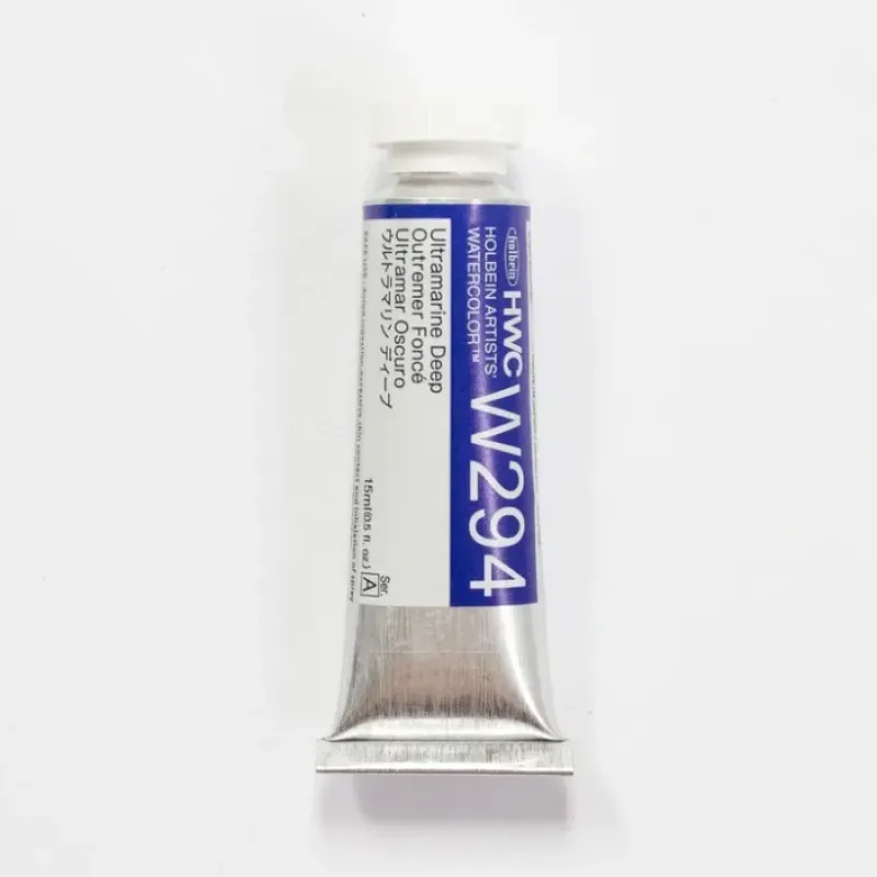 Pigment^Holbein Artists' Watercolor 15ml W294 Ultramarine Deep A - Little Painter Art | Exploring the Endless Possibilities of Art