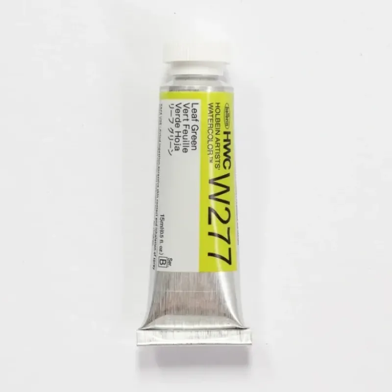Pigment^Holbein Artists' Watercolor 15ml W277 Leaf Green B - Little Painter Art | Exploring the Endless Possibilities of Art