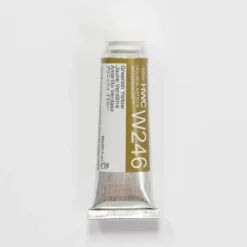 Pigment^Holbein Artists' Watercolor 15ml W246 Greenish Yellow C - Little Painter Art | Exploring the Endless Possibilities of Art