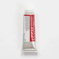 Pigment^Holbein Artists' Watercolor 15ml W227 Quinacridone Scarlet C - Little Painter Art | Exploring the Endless Possibilities of Art