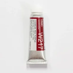Pigment^Holbein Artists' Watercolor 15ml W217 Cadmium Red Purple E - Little Painter Art | Exploring the Endless Possibilities of Art