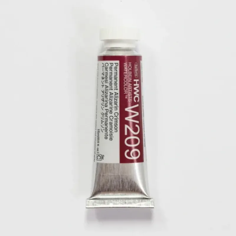 Pigment^Holbein Artists' Watercolor 15ml W209 Perm. Alizarin Crimson C - Little Painter Art | Exploring the Endless Possibilities of Art