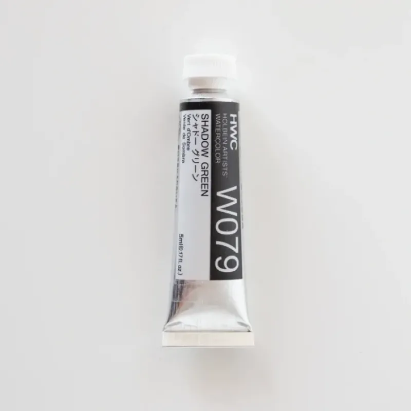 Pigment^Holbein Artists' Watercolor 5ml W079 'Shadow Green' D - Little Painter Art | Exploring the Endless Possibilities of Art