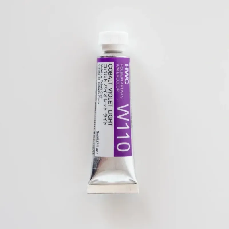Pigment^Holbein Artists' Watercolor 5ml W110 'Cobalt Violet Light' F - Little Painter Art | Exploring the Endless Possibilities of Art