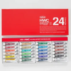 Pigment^Holbein Artists' Watercolor set 24 5ml - Little Painter Art | Exploring the Endless Possibilities of Art