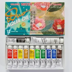 Shop All^Holbein DUO Watersoluable Oil Color 12 Colors Set - Little Painter Art | Exploring the Endless Possibilities of Art