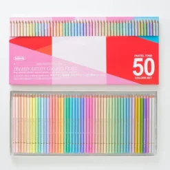 Pigment^Holbein Kleurpotloden pastel set 50 - Little Painter Art | Exploring the Endless Possibilities of Art