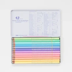 Pigment^Holbein Kleurpotloden set 12 Pastel Tone - Little Painter Art | Exploring the Endless Possibilities of Art