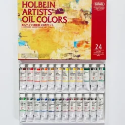 Shop All^Holbein Oil Color 24 Color Set 10ml - Little Painter Art | Exploring the Endless Possibilities of Art