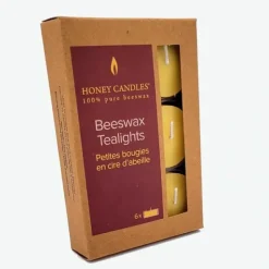Shop All^Honey Candles Natural Beeswax Tealight Candles Rectangle 6pk - Little Painter Art | Exploring the Endless Possibilities of Art