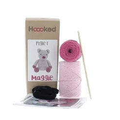 Shop All^Hoooked Crochet Kit - Piglet - Little Painter Art | Exploring the Endless Possibilities of Art