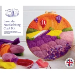 Shop All^House of Crafts - Lavender Needlefelting Craft Kit - Little Painter Art | Exploring the Endless Possibilities of Art