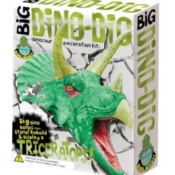 Hot^House of Marbles Dig & Discover Dino Excavation Kit - Triceratops - Little Painter Art | Exploring the Endless Possibilities of Art
