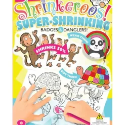 Shop All^House of Marbles Shrinkeroos! Super Shrinking Badges & Danglers - Little Painter Art | Exploring the Endless Possibilities of Art