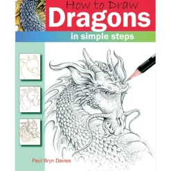 Shop All^How to Draw: Dragons in Simple Steps - P.B. Davies - Little Painter Art | Exploring the Endless Possibilities of Art