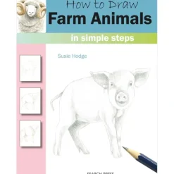 Shop All^How to Draw: Farm Animals in Simple Steps - S. Hodge - Little Painter Art | Exploring the Endless Possibilities of Art
