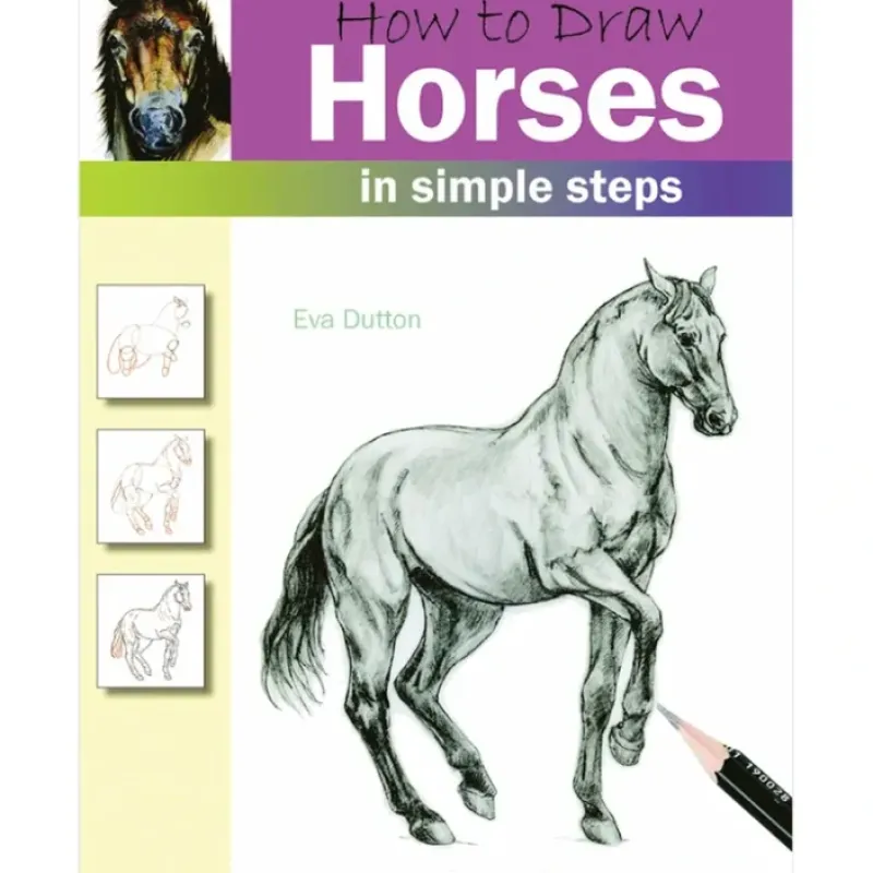 Brush^How to Draw: Horses in Simple Steps - E. Dutton - Little Painter Art | Exploring the Endless Possibilities of Art