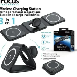 Hot^iFocus 3in1 Wireless Charging Station - Little Painter Art | Exploring the Endless Possibilities of Art