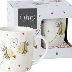 Shop All^IHR Porcelain Mug - Bee My Valentine - Little Painter Art | Exploring the Endless Possibilities of Art