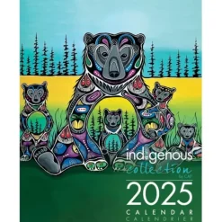 Hot^Indigenous Collection 2025 Wall Calendar - Jessica Somers - Little Painter Art | Exploring the Endless Possibilities of Art