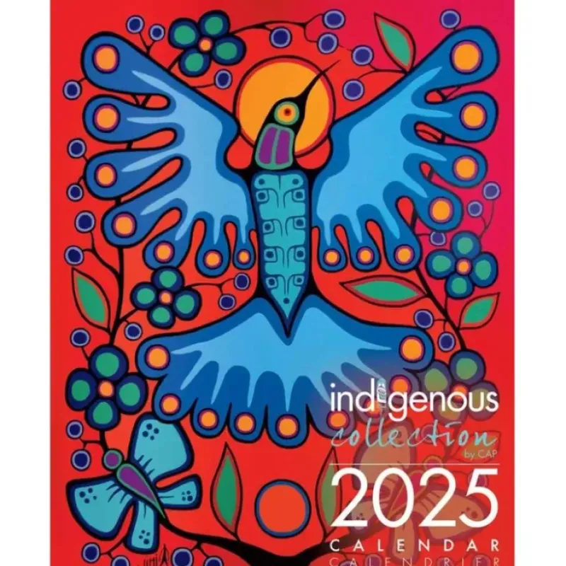 Hot^Indigenous Collection 2025 Wall Calendar - Jim Oskinigeesh - Little Painter Art | Exploring the Endless Possibilities of Art