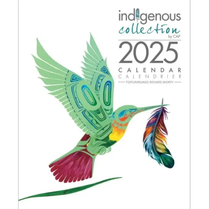 Hot^Indigenous Collection 2025 Wall Calendar - Richard Shorty - Little Painter Art | Exploring the Endless Possibilities of Art
