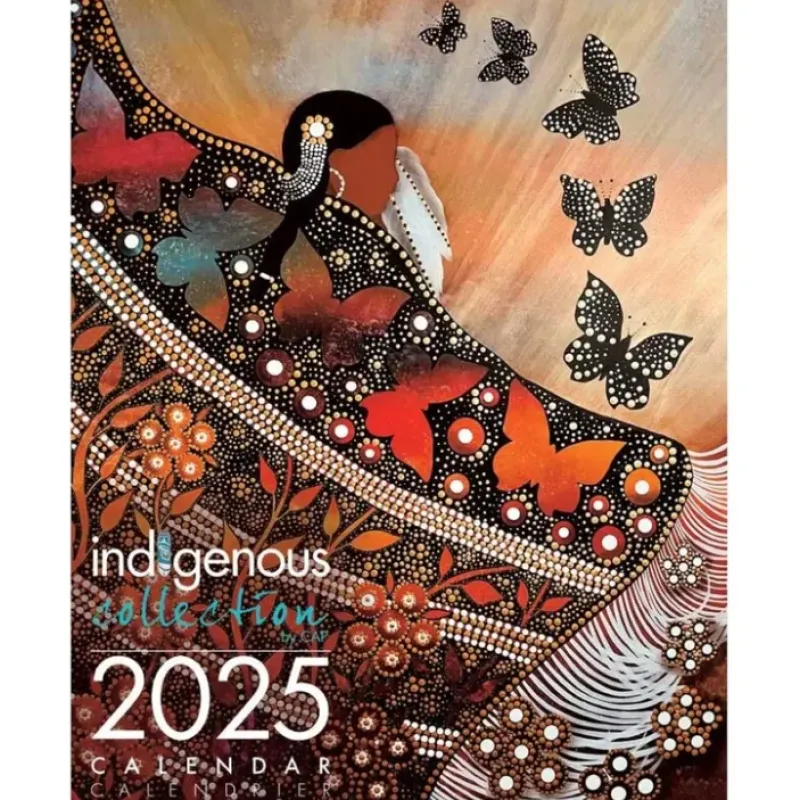 Hot^Indigenous Collection 2025 Wall Calendar - Betty Albert - Little Painter Art | Exploring the Endless Possibilities of Art
