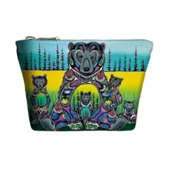 Shop All^Indigenous Collection Coin Purse - Jessica Somers: Bear Medicine - Little Painter Art | Exploring the Endless Possibilities of Art
