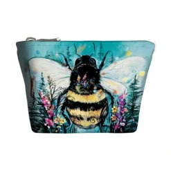 Shop All^Indigenous Collection Coin Purse - Carla Joseph: Bumble Bee - Little Painter Art | Exploring the Endless Possibilities of Art
