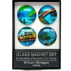 Shop All^Indigenous Collection Glass Magnet Set of 4 - William Monague - Little Painter Art | Exploring the Endless Possibilities of Art