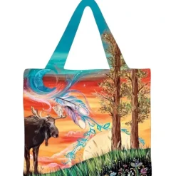 Shop All^Indigenous Collection Reusable Shopping Bag - Karen Erickson: Harvest Sun - Little Painter Art | Exploring the Endless Possibilities of Art