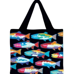 Shop All^Indigenous Collection Reusable Shopping Bag - John Balloue: Back to School - Little Painter Art | Exploring the Endless Possibilities of Art