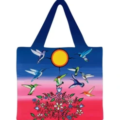 Shop All^Indigenous Collection Reusable Shopping Bag - Jeffrey Red George: Ancestors - Little Painter Art | Exploring the Endless Possibilities of Art