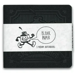 Hot^Inky's Medium Blank Paper Sketchbooks 3pk - Little Painter Art | Exploring the Endless Possibilities of Art