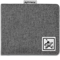 Canvas^Inky's Medium Canvas Sketch Wallet - Grey - Little Painter Art | Exploring the Endless Possibilities of Art
