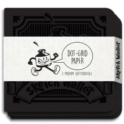 Brush^Inky's Medium Dotgrid Paper Sketchbooks 3pk - Little Painter Art | Exploring the Endless Possibilities of Art
